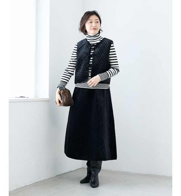  「《手洗い可能》リブタートルネックニット」|ニット・セーター|