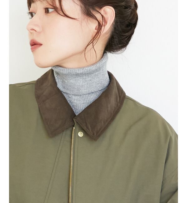  「《手洗い可能》リブタートルネックニット」|ニット・セーター|