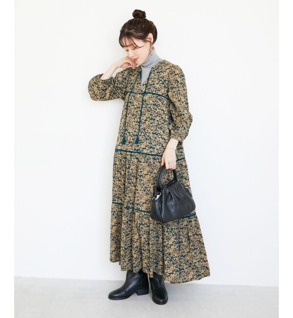  「《手洗い可能》リブタートルネックニット」|ニット・セーター|