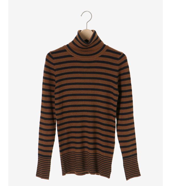  「《手洗い可能》リブタートルネックニット」|ニット・セーター|