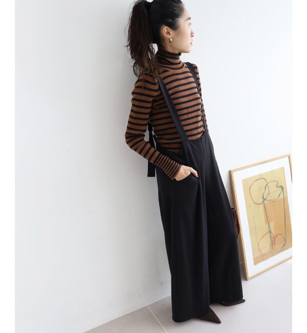  「《手洗い可能》リブタートルネックニット」|ニット・セーター|