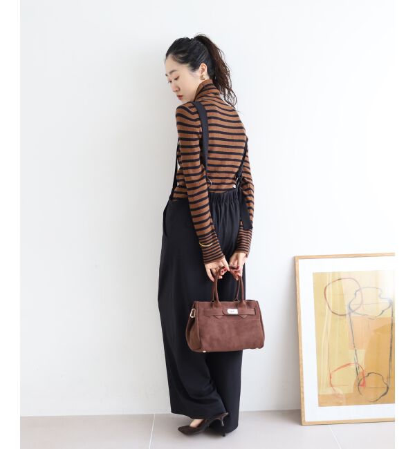  「《手洗い可能》リブタートルネックニット」|ニット・セーター|