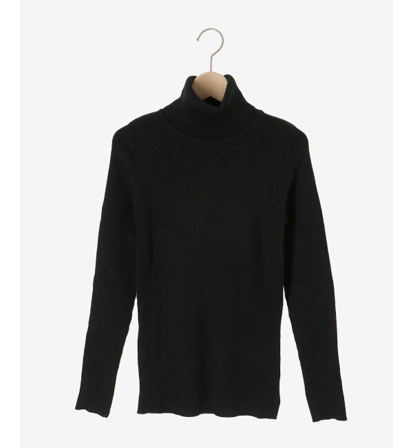  「《手洗い可能》リブタートルネックニット」|ニット・セーター|