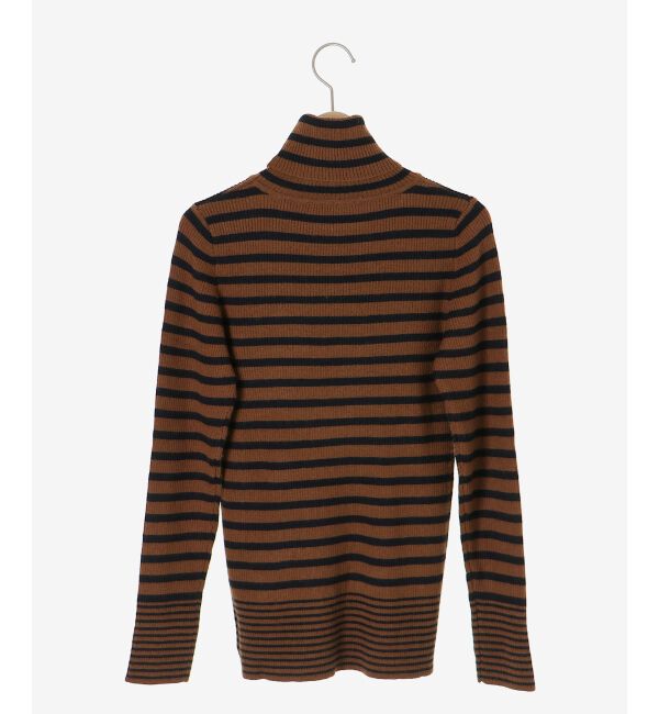  「《手洗い可能》リブタートルネックニット」|ニット・セーター|