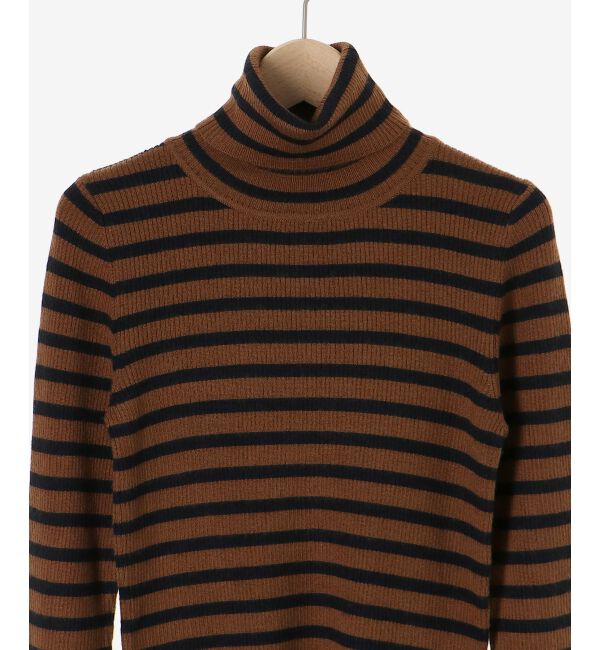  「《手洗い可能》リブタートルネックニット」|ニット・セーター|