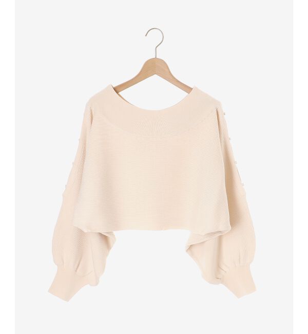 MAJESTICLEGON「2wayオフショルドルマンニット」|ニット・セーター|