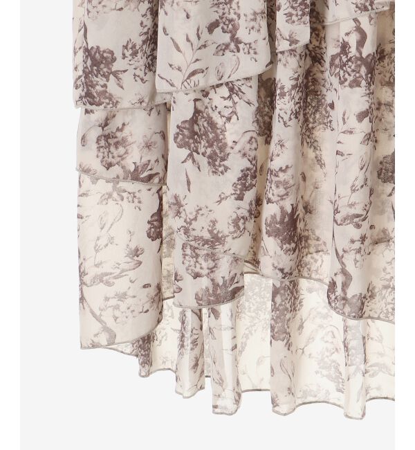 MAJESTICLEGON「エアリーティアードスカート」|スカート|