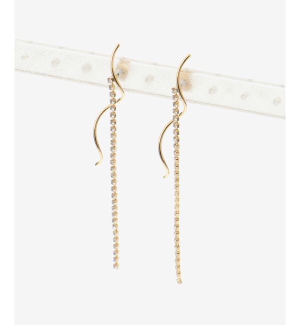 MAJESTICLEGON「繊細ビジューピアス」|ピアス|