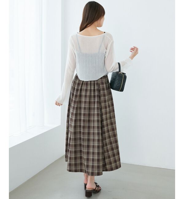  「キラキラボタンシアーカーディガン」|カーディガン|