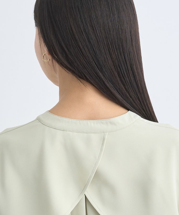 earth music&ecology「バックプリーツブラウス」|シャツ・ブラウス|