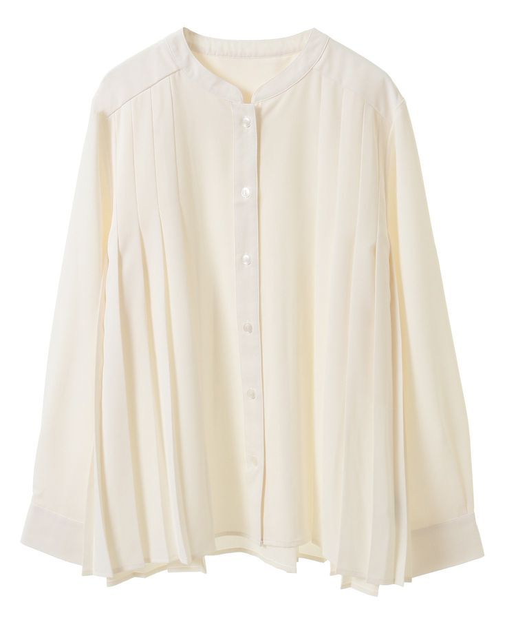 earth music&ecology「バックプリーツブラウス」|シャツ・ブラウス|