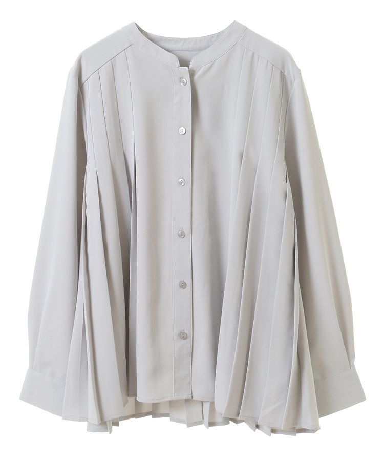 earth music&ecology「バックプリーツブラウス」|シャツ・ブラウス|