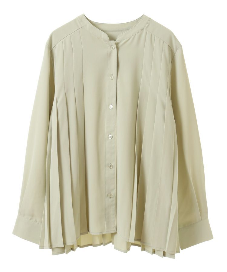 earth music&ecology「バックプリーツブラウス」|シャツ・ブラウス|