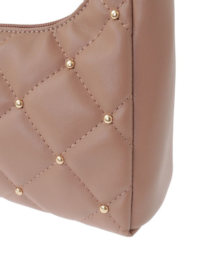 earth music&ecology「スタッズキルトバッグ」|ハンドバッグ|