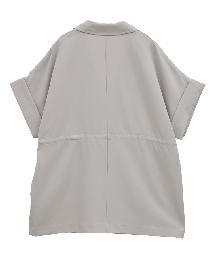 earth music&ecology「半袖サイドドロストジャケット」|テーラードジャケット|