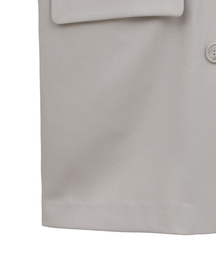 earth music&ecology「半袖サイドドロストジャケット」|テーラードジャケット|