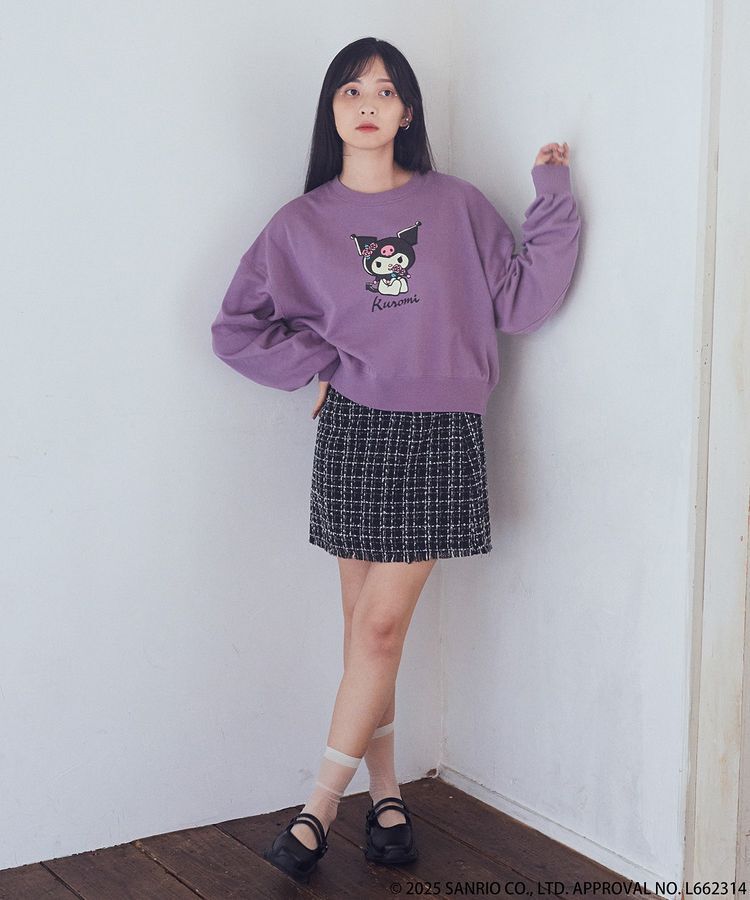 earth music&ecology「マイメロディ&クロミ/earth レトロアートスウェット」|スウェット・ジャージ|