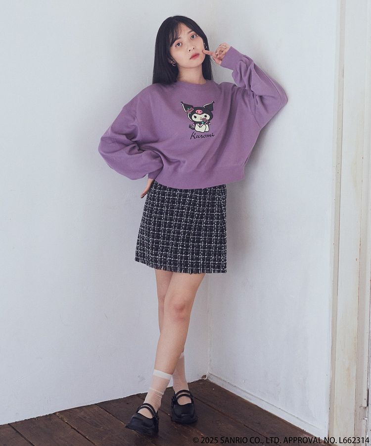 earth music&ecology「マイメロディ&クロミ/earth レトロアートスウェット」|スウェット・ジャージ|