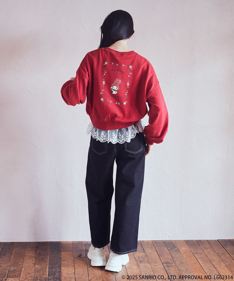 earth music&ecology「マイメロディ&クロミ/earth レトロアートスウェット」|スウェット・ジャージ|