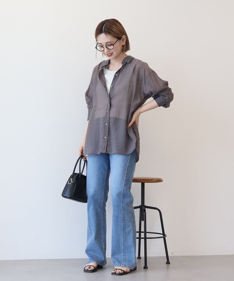 AMERICAN HOLIC「ラスターシアーシャツ」|シャツ・ブラウス|