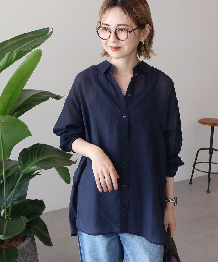 AMERICAN HOLIC「ラスターシアーシャツ」|シャツ・ブラウス|