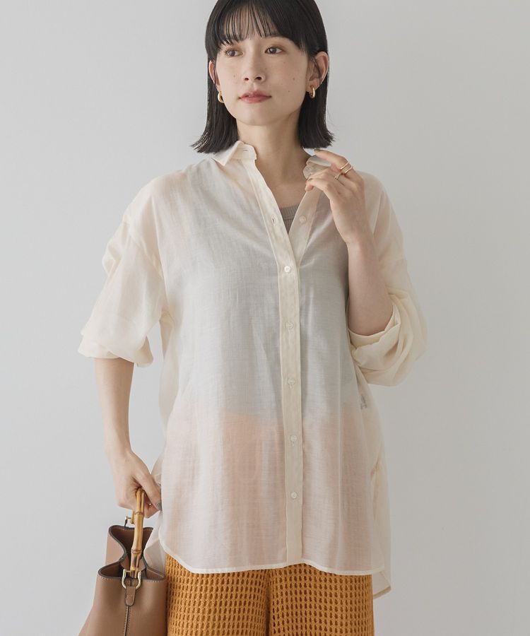 AMERICAN HOLIC「ラスターシアーシャツ」|シャツ・ブラウス|