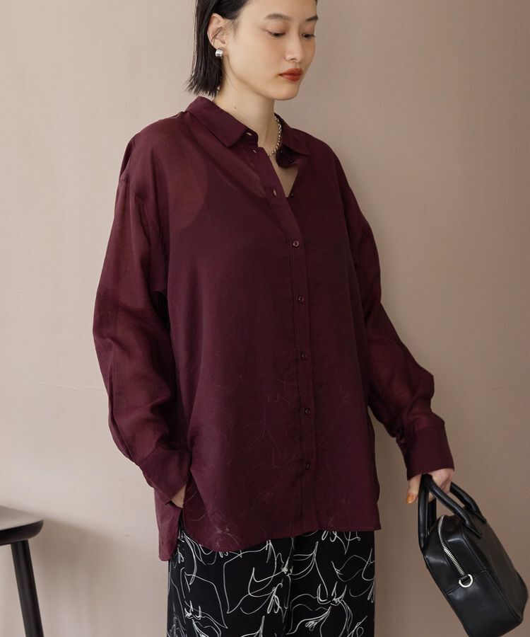 AMERICAN HOLIC「ラスターシアーシャツ」|シャツ・ブラウス|