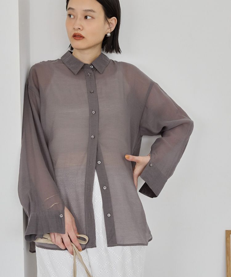 AMERICAN HOLIC「ラスターシアーシャツ」|シャツ・ブラウス|