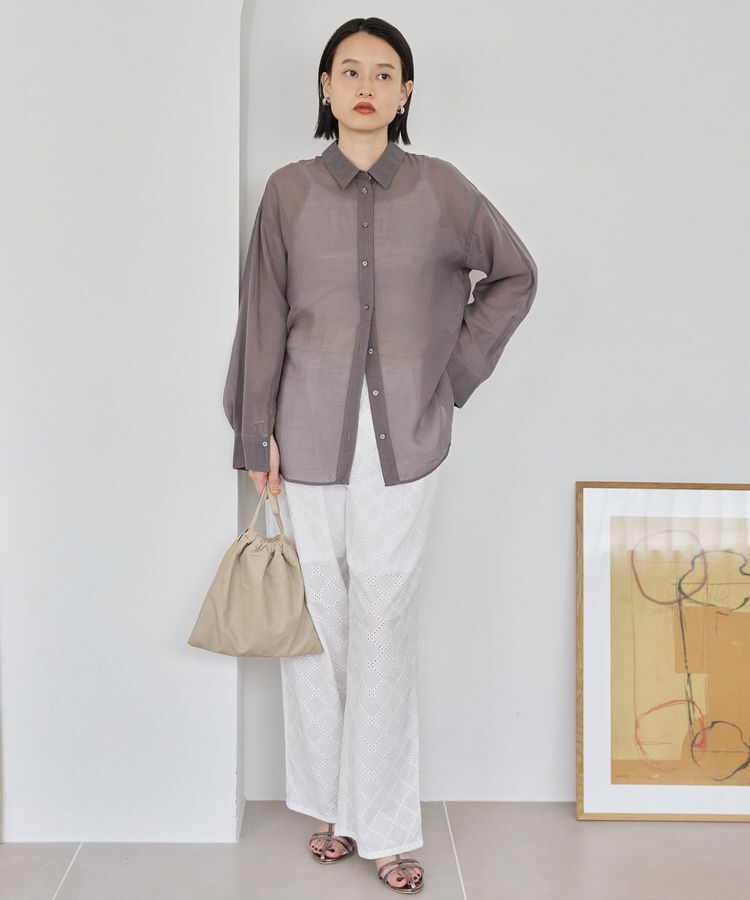 AMERICAN HOLIC「ラスターシアーシャツ」|シャツ・ブラウス|