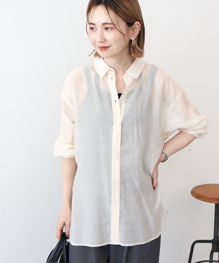 AMERICAN HOLIC「ラスターシアーシャツ」|シャツ・ブラウス|