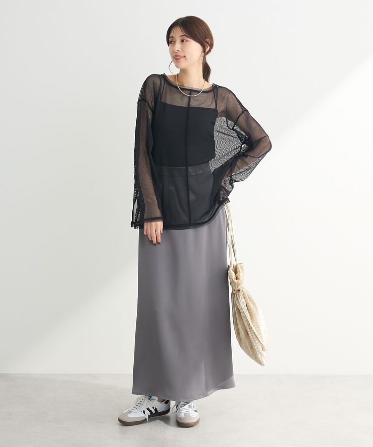 armonia「andmikka. メタリックプリーツトートバック」|トートバッグ|