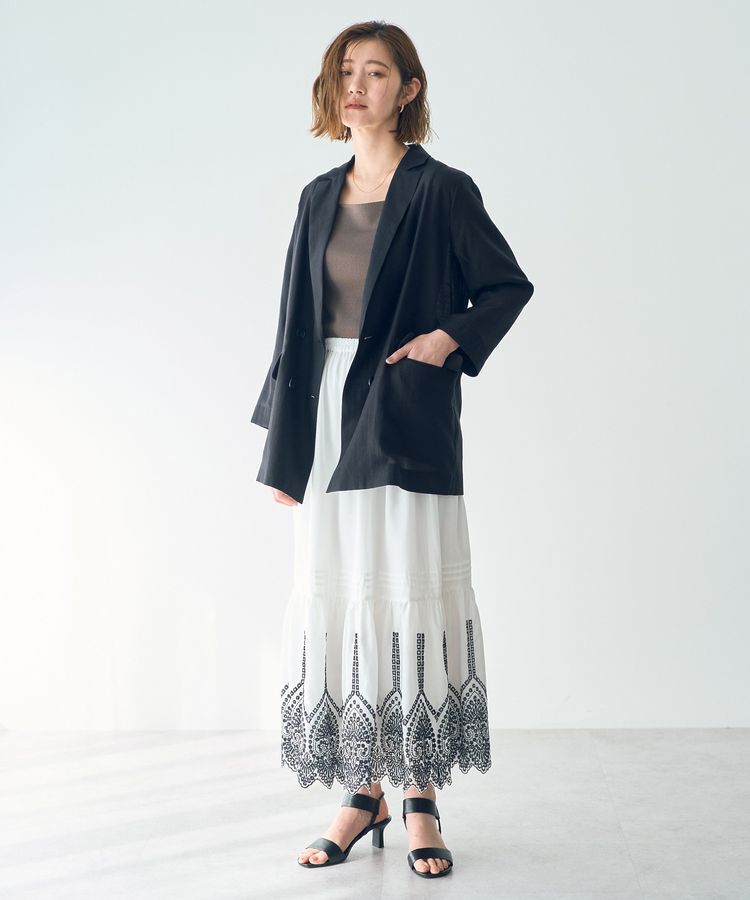 YECCA VECCA「シアーテーラードジャケット」|テーラードジャケット|