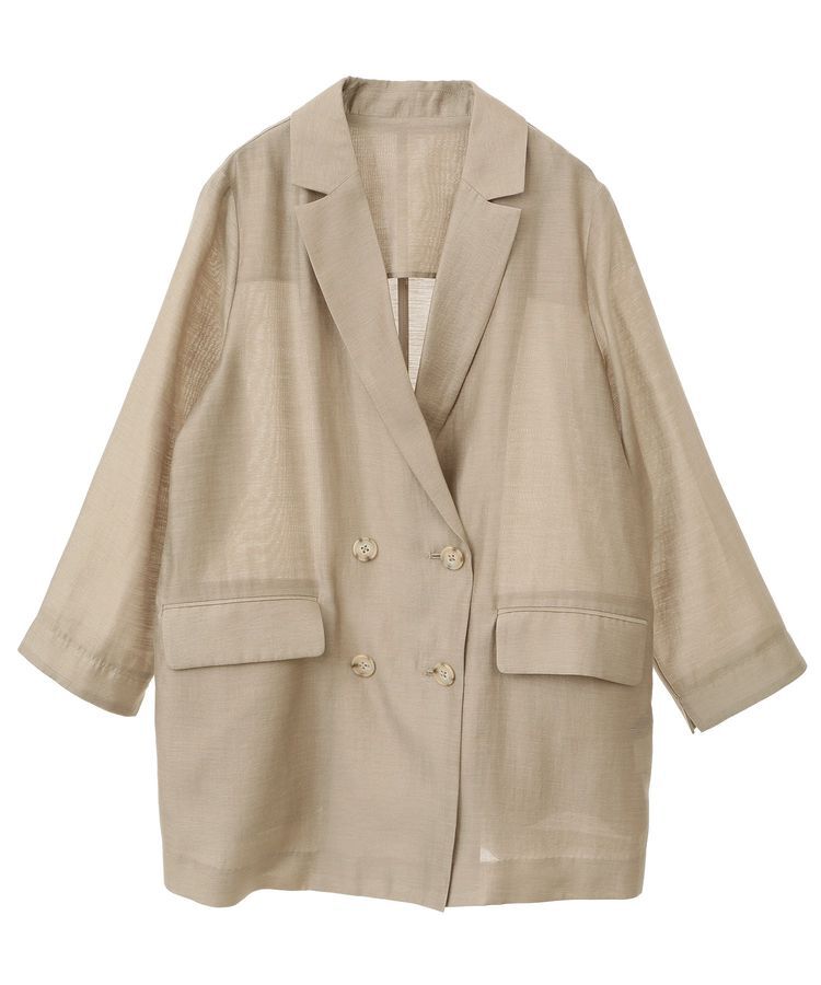 YECCA VECCA「シアーテーラードジャケット」|テーラードジャケット|