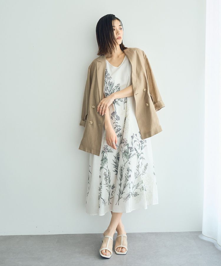 YECCA VECCA「シアーテーラードジャケット」|テーラードジャケット|