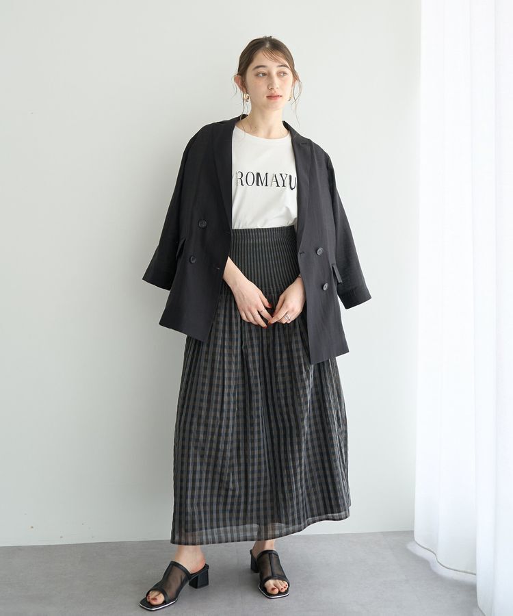 YECCA VECCA「シアーテーラードジャケット」|テーラードジャケット|