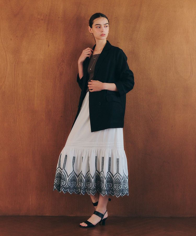 YECCA VECCA「シアーテーラードジャケット」|テーラードジャケット|