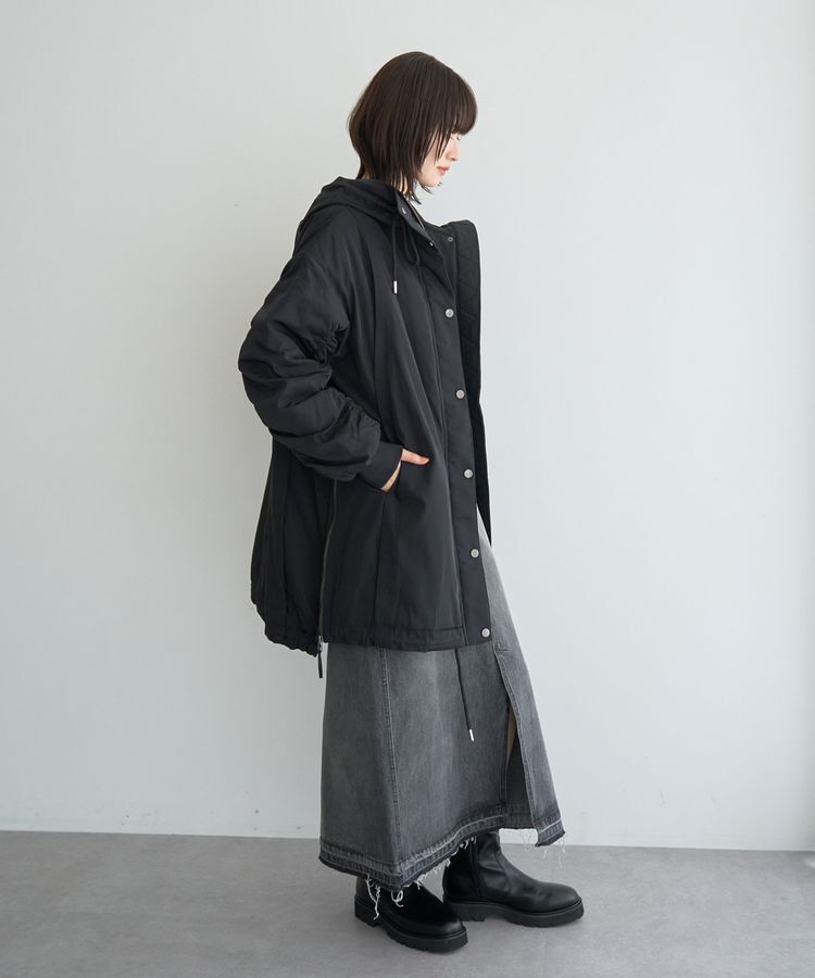 Editt by YECCA VECCA「ロングデニムスカート」|タイト|