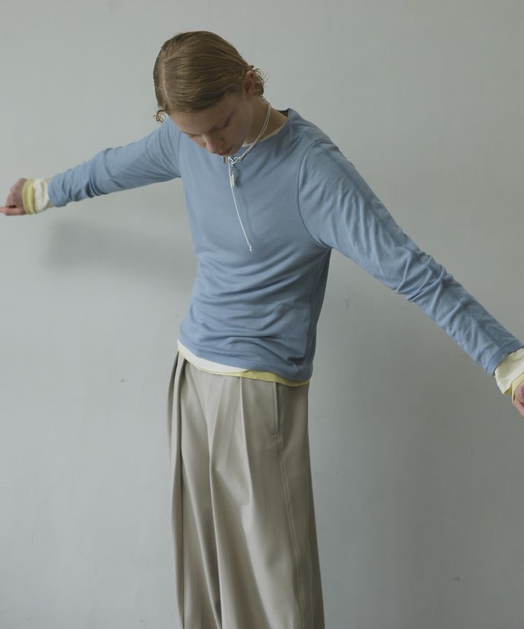 GARAGE OF GOOD CLOTHING「ウール混クルーネックプルオーバー」|Tシャツ・カットソー|