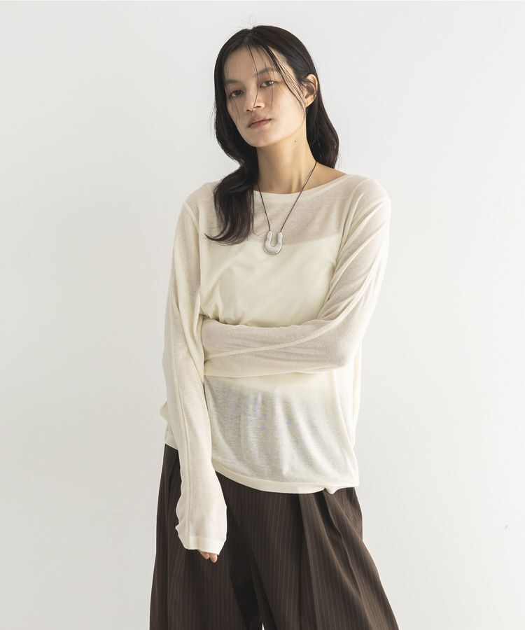 GARAGE OF GOOD CLOTHING「ウール混クルーネックプルオーバー」|Tシャツ・カットソー|