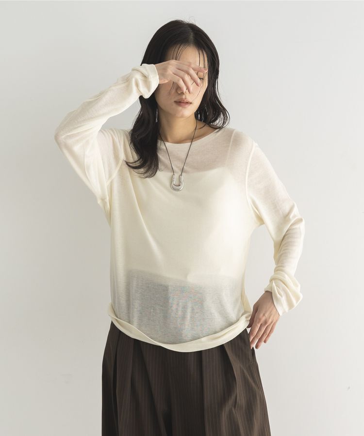 GARAGE OF GOOD CLOTHING「ウール混クルーネックプルオーバー」|Tシャツ・カットソー|