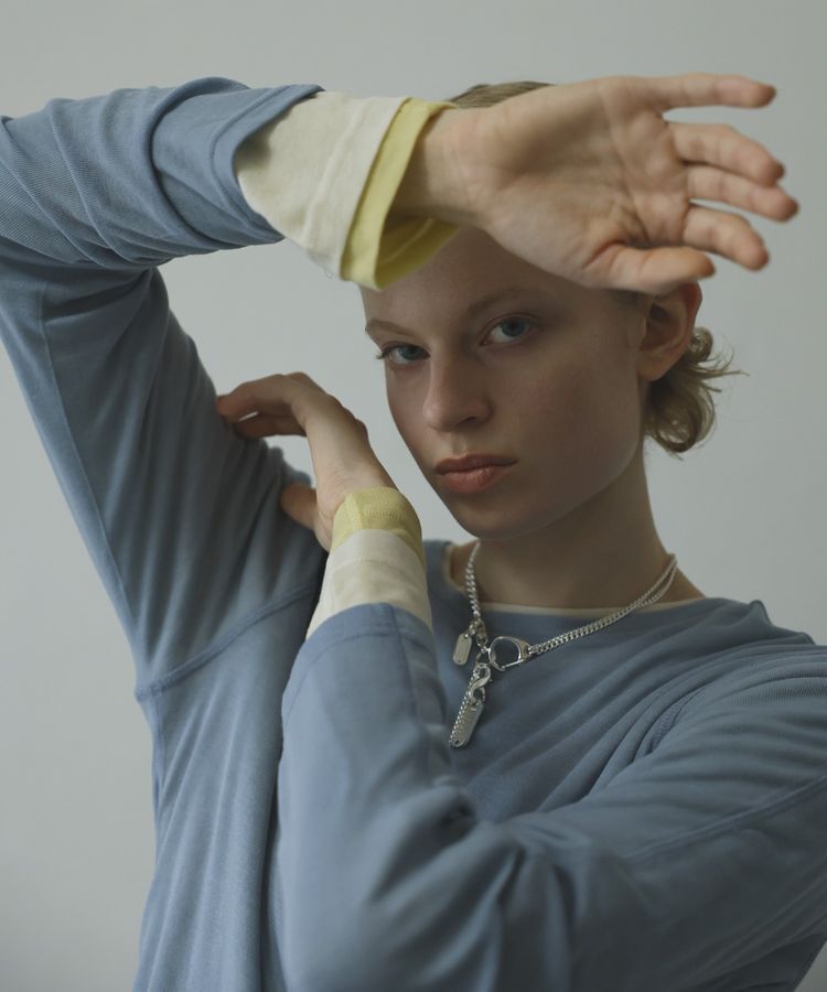 GARAGE OF GOOD CLOTHING「ウール混クルーネックプルオーバー」|Tシャツ・カットソー|