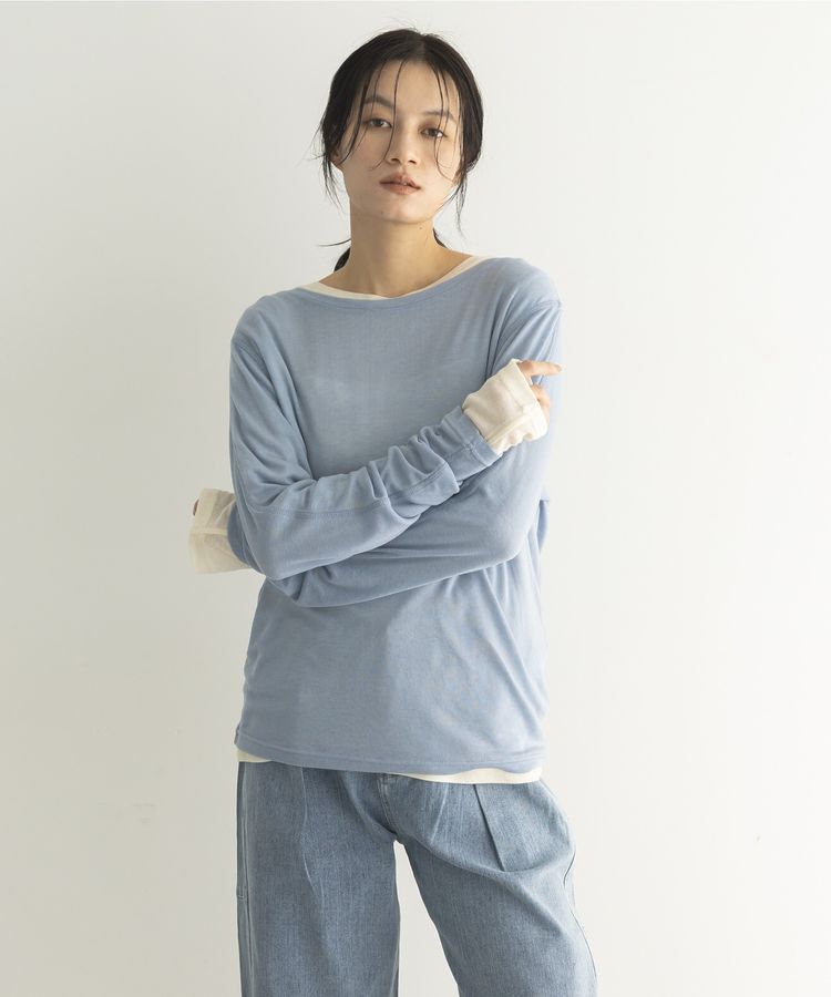 GARAGE OF GOOD CLOTHING「ウール混クルーネックプルオーバー」|Tシャツ・カットソー|