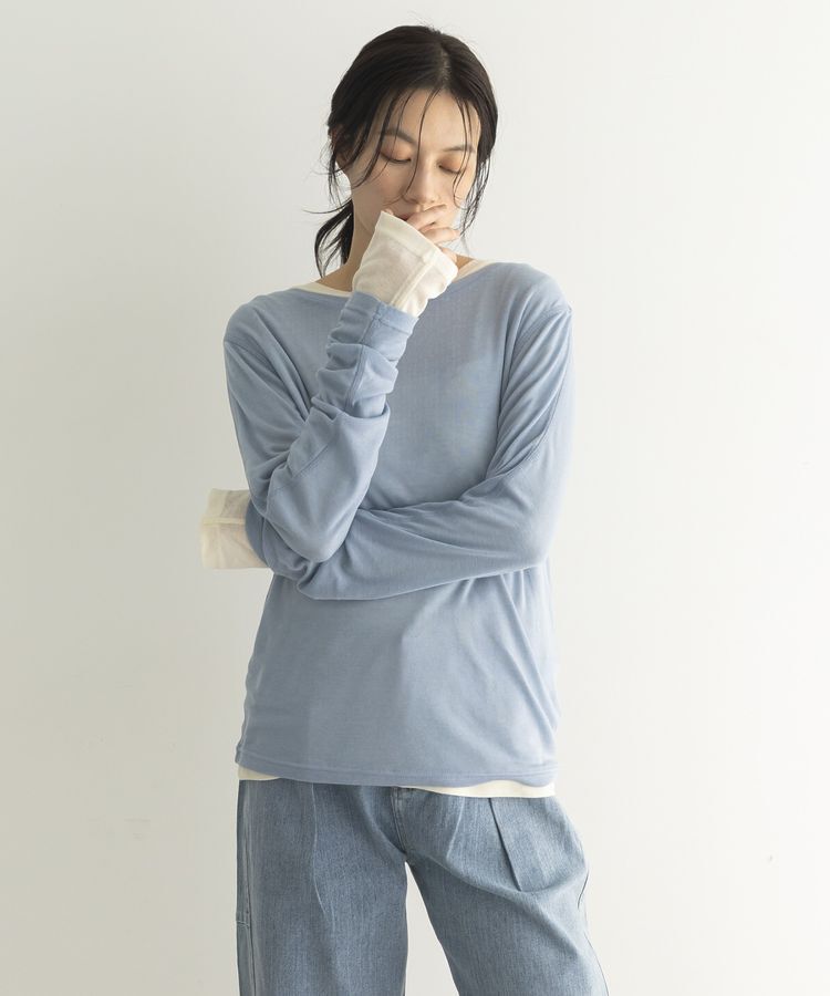 GARAGE OF GOOD CLOTHING「ウール混クルーネックプルオーバー」|Tシャツ・カットソー|