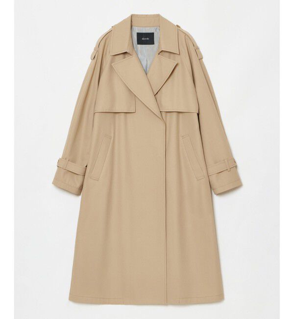 allureville「キョウネンツイルトレンチコート」|トレンチコート|