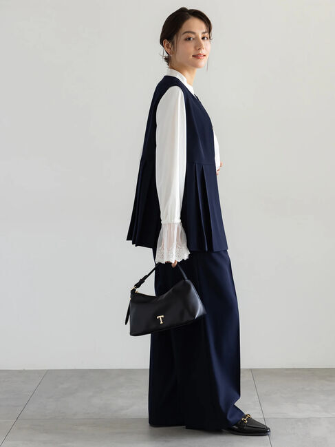 Te chichi「【セレモニーアイテム】2タックワイドパンツ（セットアップ可）」|その他|