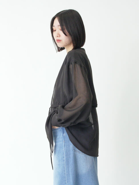 sm2rhythm「ボイルレイヤードブラウス」|シャツ・ブラウス|