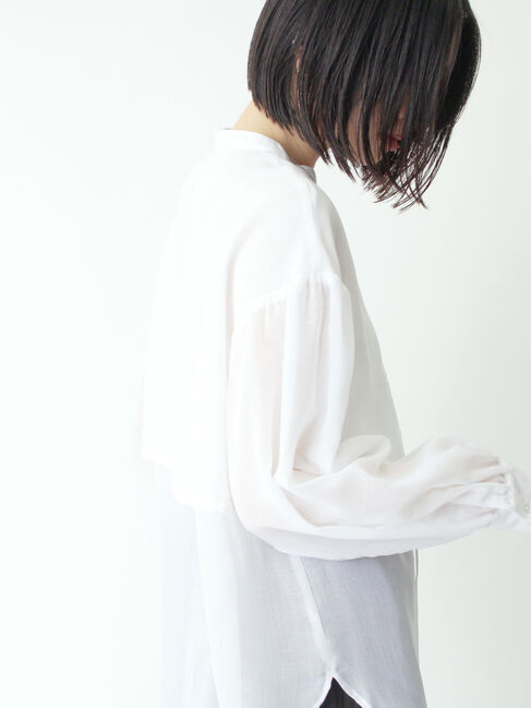 sm2rhythm「ボイルレイヤードブラウス」|シャツ・ブラウス|