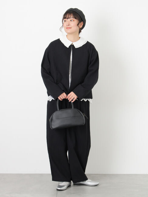 Samansa Mos2「【Cross&times;Linen】クルーネックジャケット」|その他|