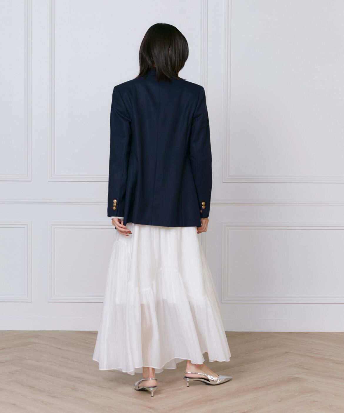 INED「ダブルブレストジャケット」|テーラードジャケット|