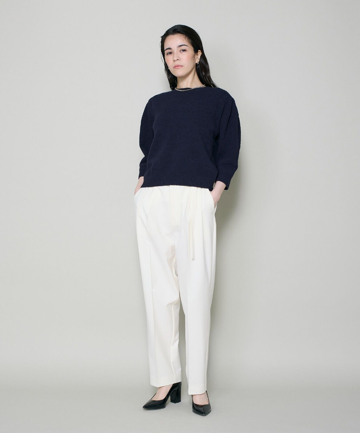 DAY by DAY it&rsquo;s international「袖タックニットプルオーバー」|ニット・セーター|